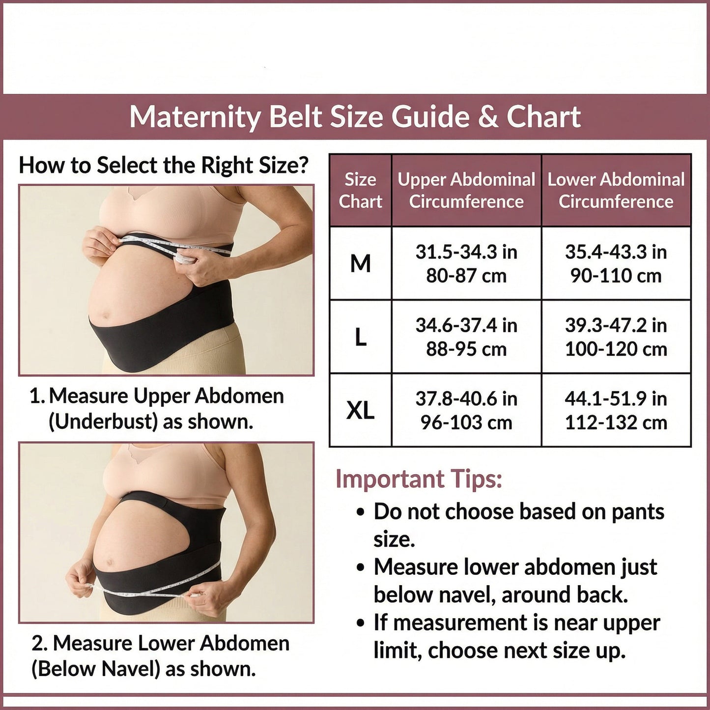 BumpEase - BelleVie Ergonest Maternity Belly Band
