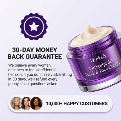 Winkify™ LiftSculpt 3D Neck & Face Cream