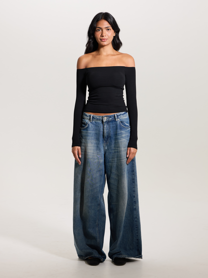 Nudea™ Braless Off the Shoulder Top