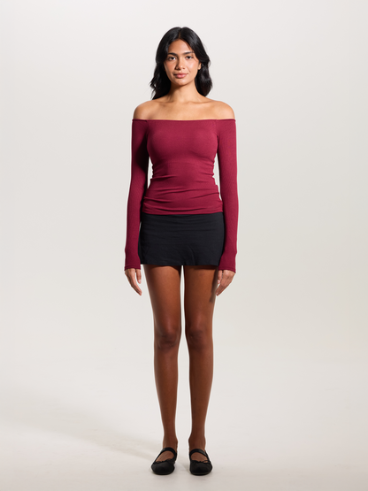 Nudea™ Braless Off the Shoulder Top