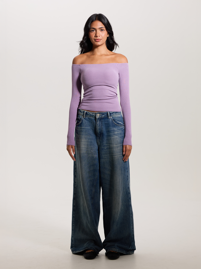 Nudea™ Braless Off the Shoulder Top