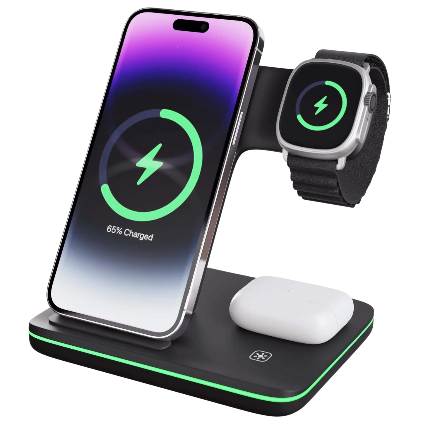 TriCharge™ 3-in-1 Wireless Charger