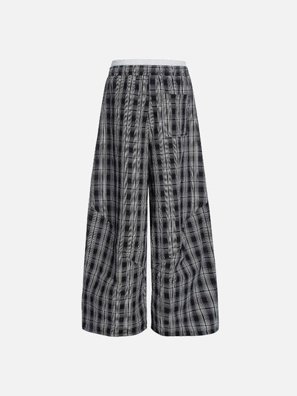 SlouchFlow™ Plaid Pants