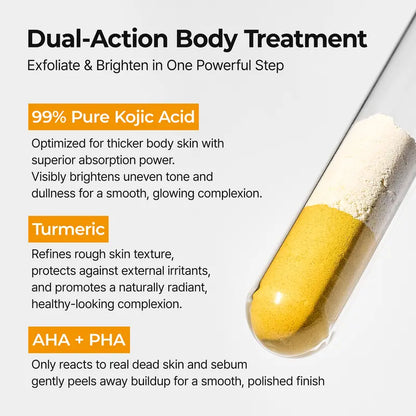 Exfoliating Keratin Kojic Turmeric Spray