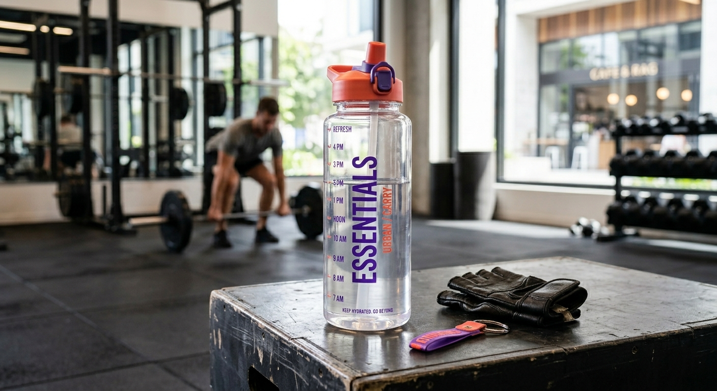 DailyHydrate Motivational Bottle