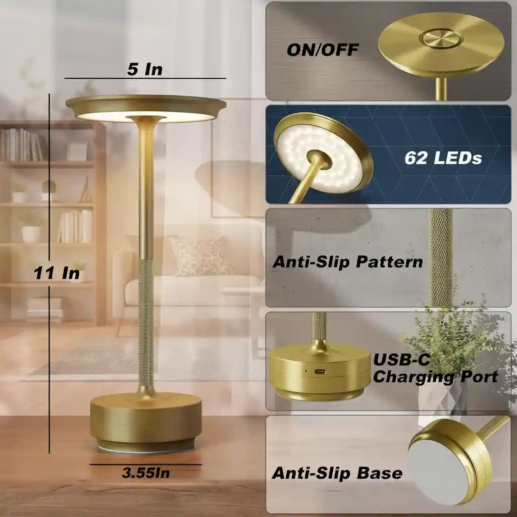 HaloDisc - Cordless Table Lamp