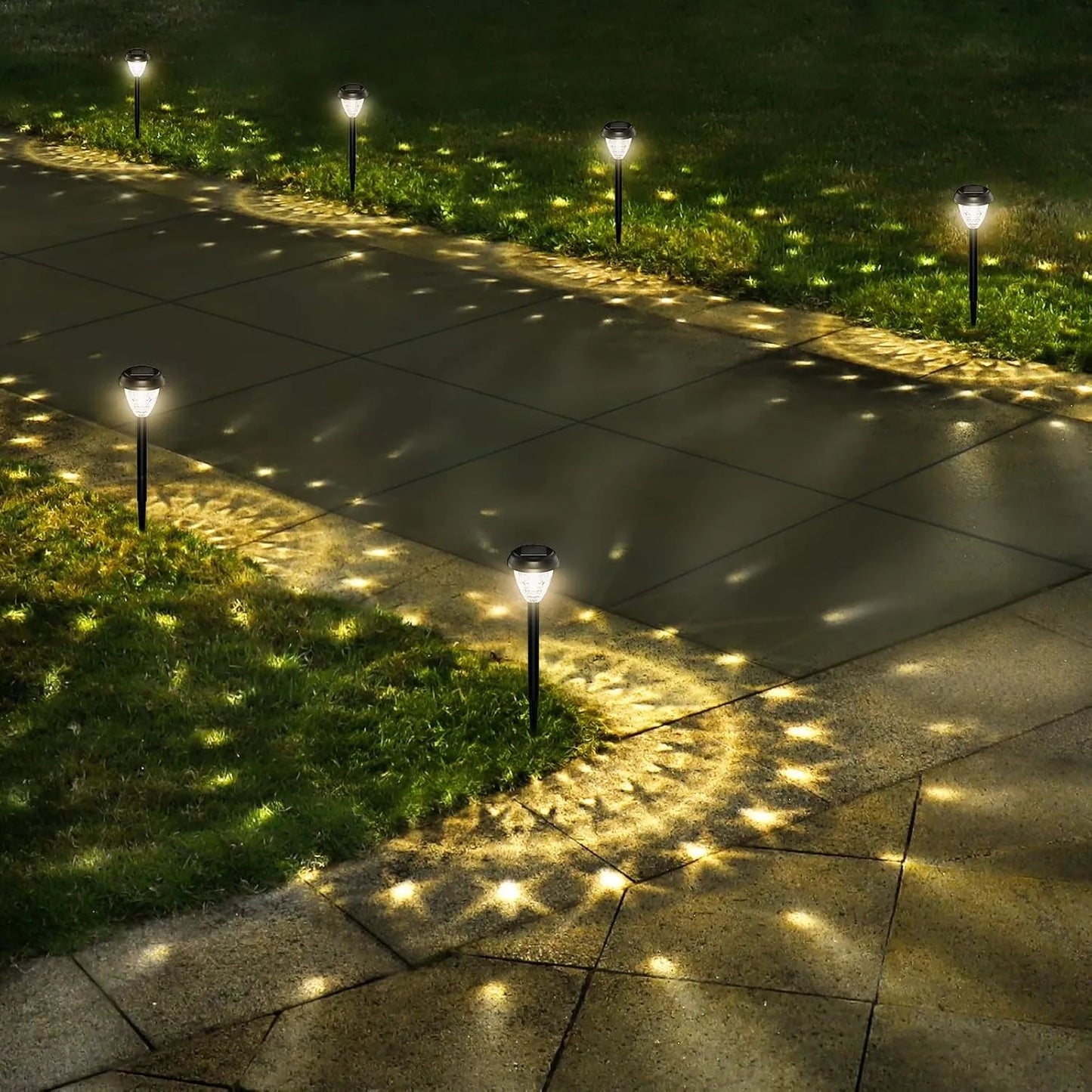 Mandala Path Lights (Set Of 8)