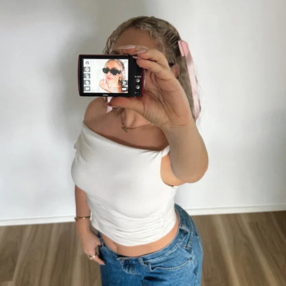 ALLURE™ One-Shoulder Sculpt Top