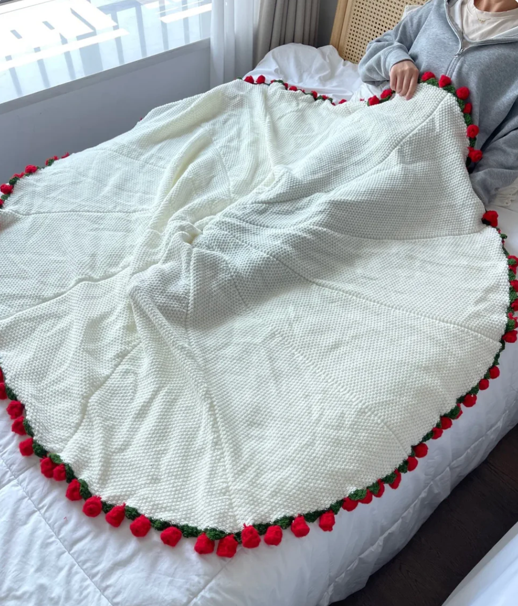 The Cupid Valentine Crochet Blanket