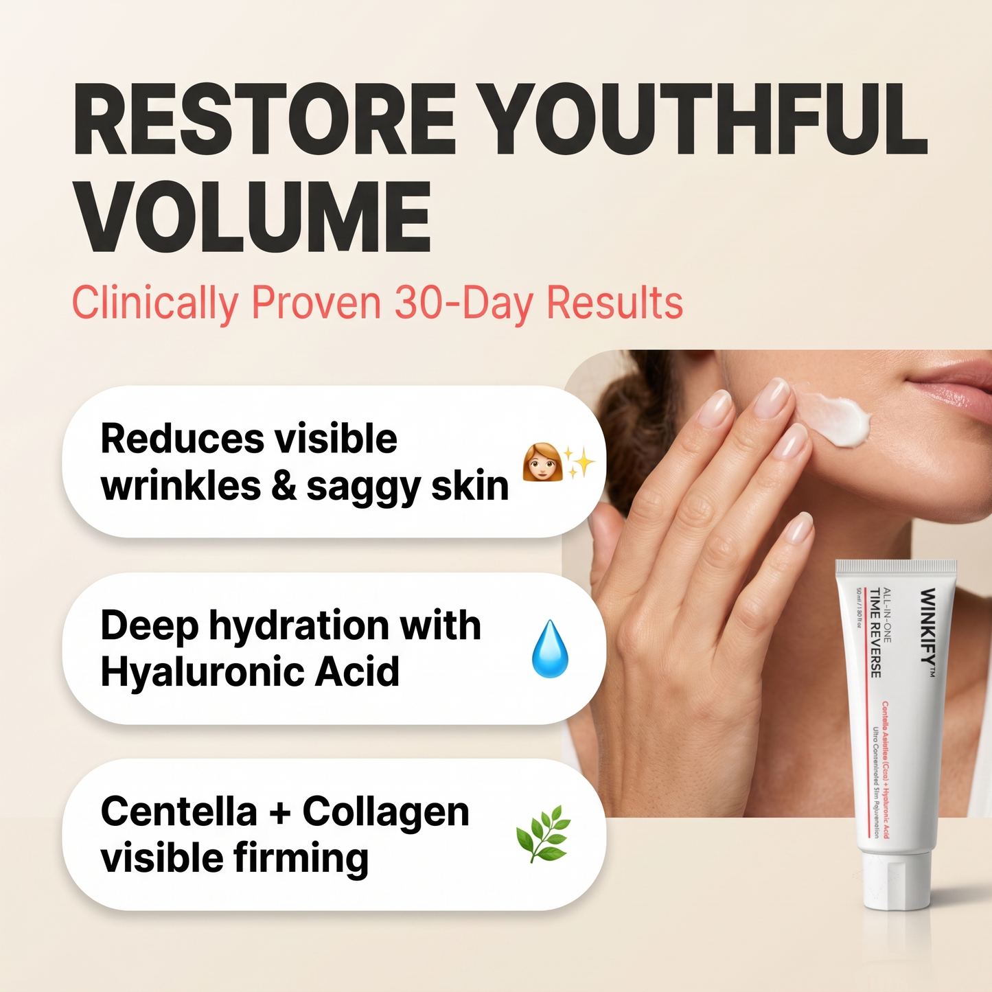 Winkify™ TimeReverse Face Cream