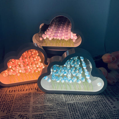 The Forever Tulips™  - Infiniy Cloud Mirror