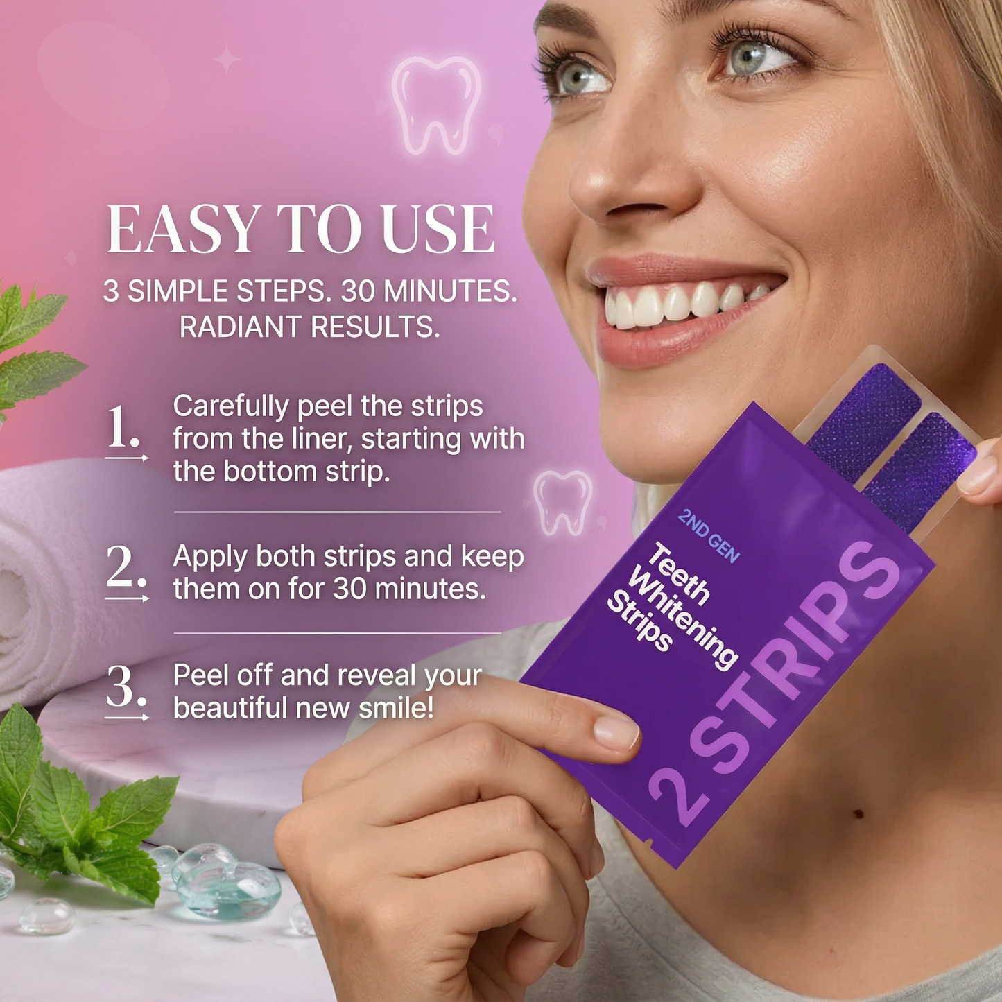 Rapid Purple™ Whitening Strips